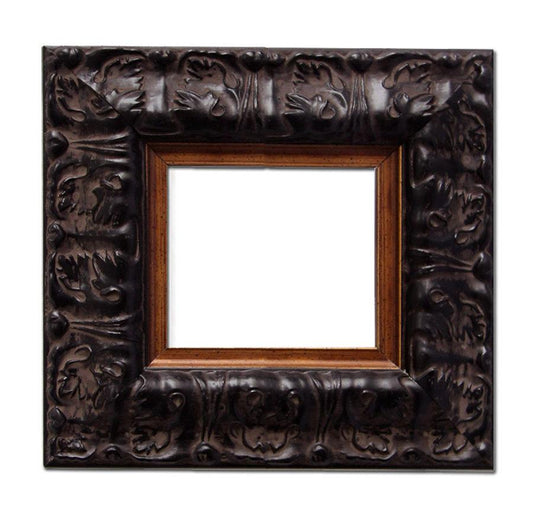 2 pcs, 7,5x7,5 cm or 3x3 ins, wooden photo frame