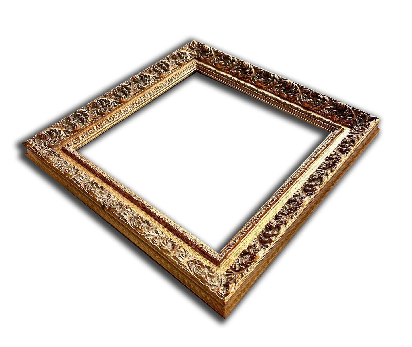 30x30 cm or 12x12 ins, wooden photo frame