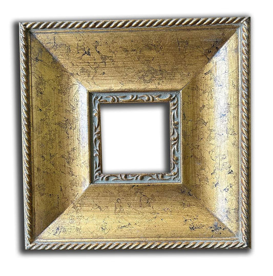 8x8 cm or 3x3ins, wooden photo frame
