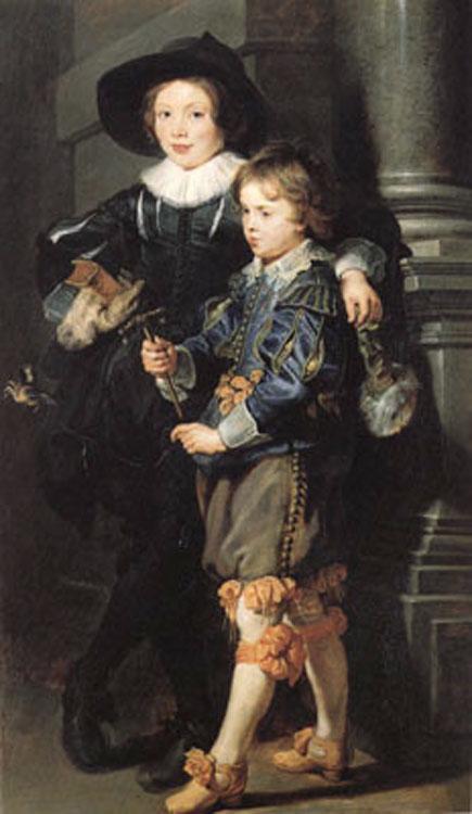 Albert and Nicolas Rubens ,Peter Paul Rubens, 60x40 cm