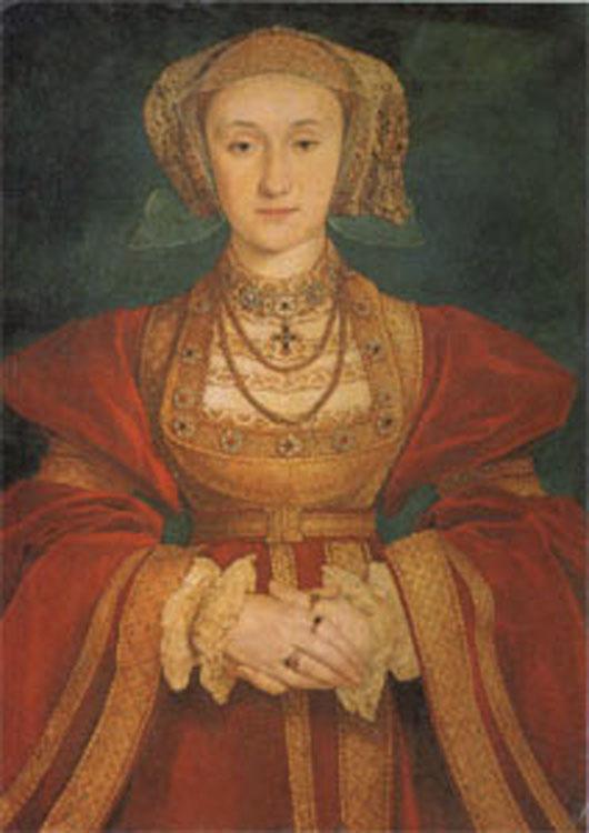 Anne of Cleves, Hans Holbein, 60x40 cm