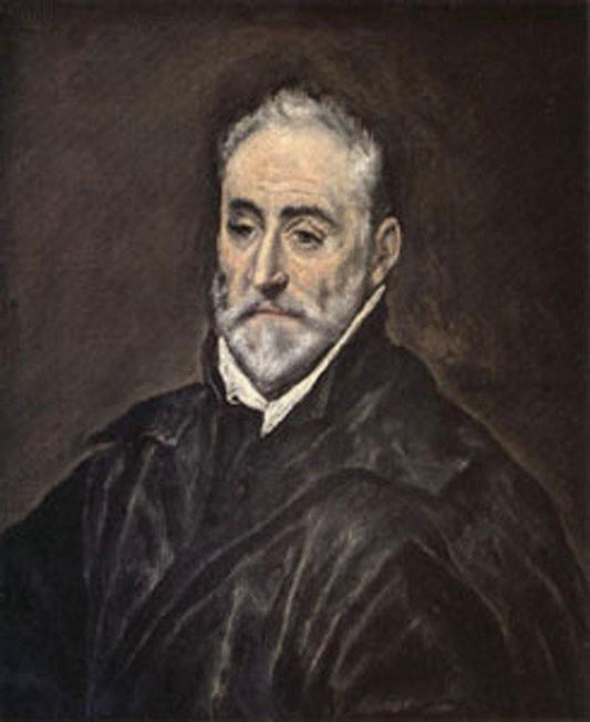 Antonio de Covarrubias y Leiva,El Greco,50x40cm