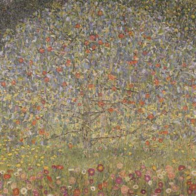 Apple Tree I,Gustav Klimt,50x50cm