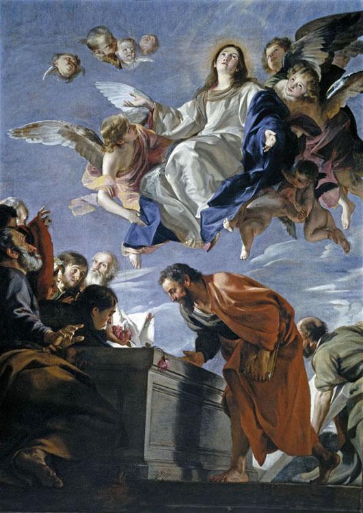 Assumption ofthe Virgin,Juan Martin Cabezalero,60x40cm