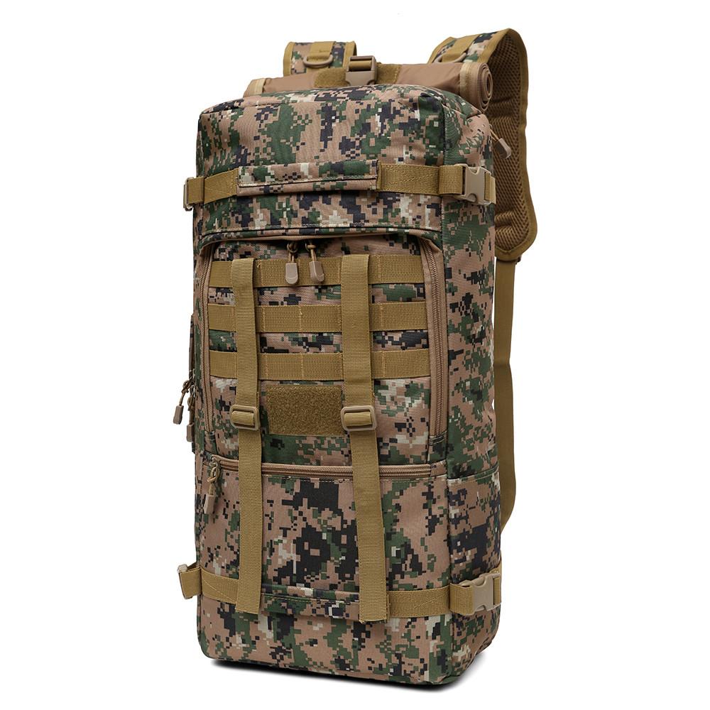 Backpack with camouflage color, 55x30x19 cm