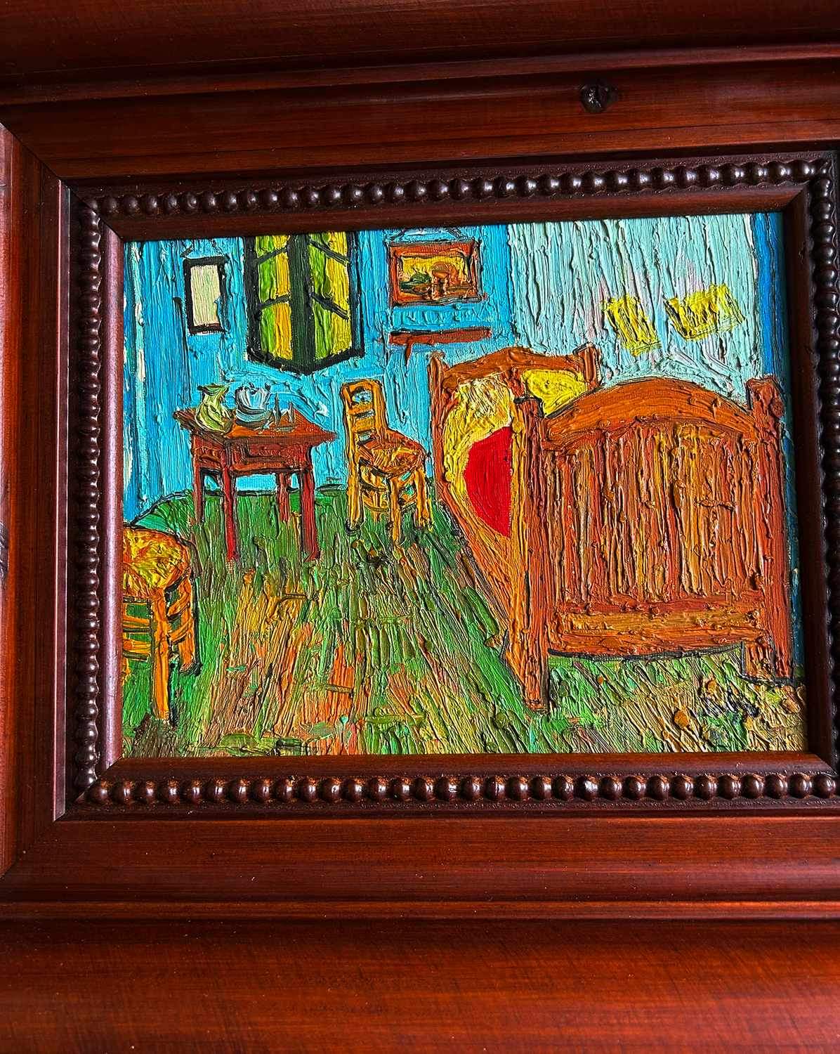 Bedroom in Arles by Vincent van Gogh 36x41 cm eller 14x16 ins