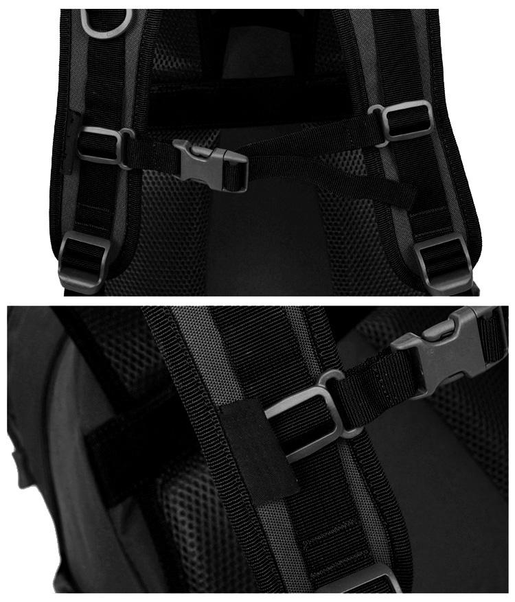 iEnjoy black backpack 49x35x20 cm