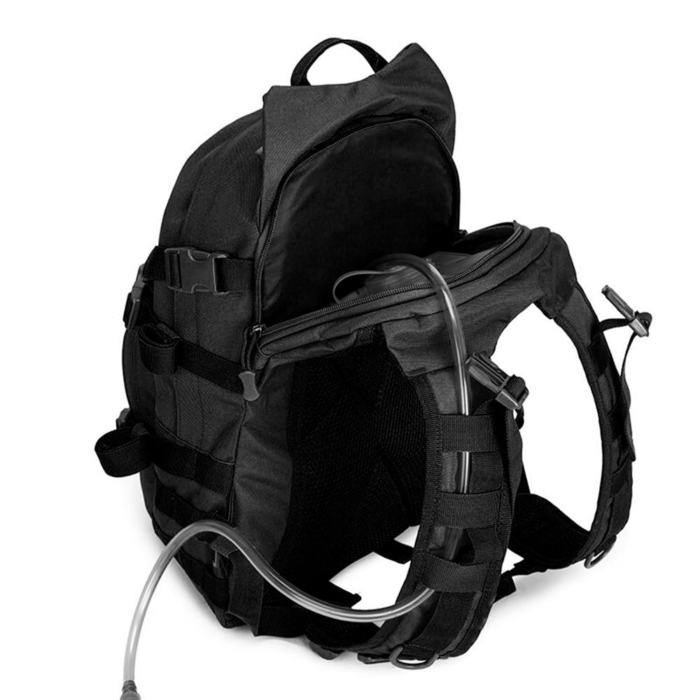 Black backpack, MAA-45x32x17 cm