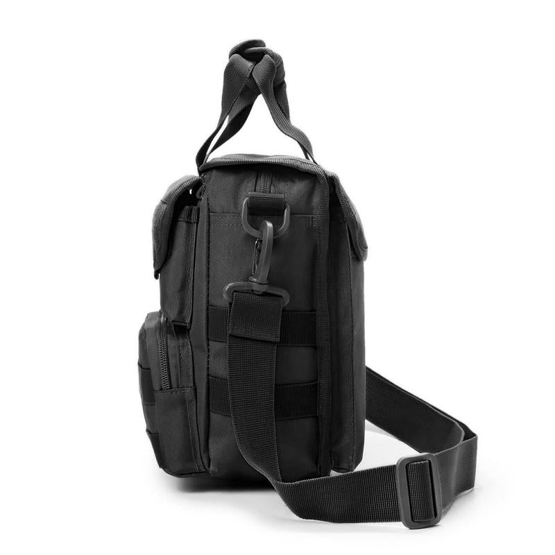 Black shoulder bag, 23x22x12 cm