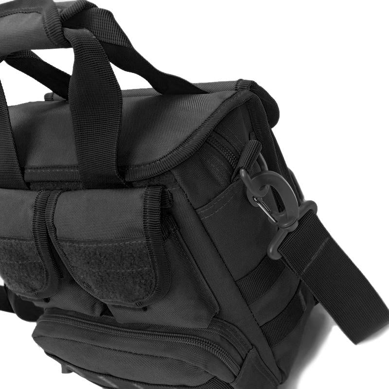 Black shoulder bag, 23x22x12 cm