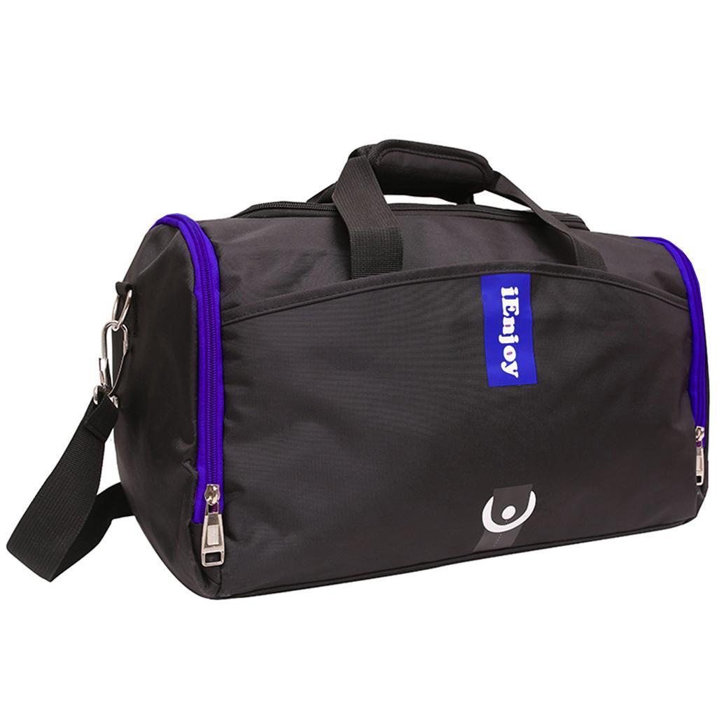 Black shoulder bag or sport bag