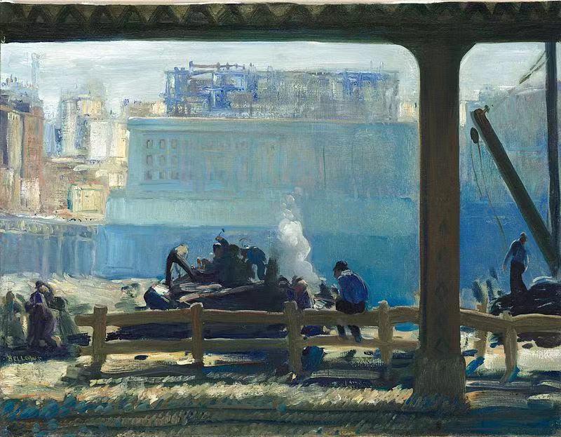 Blue Morning  ,  George Bellows