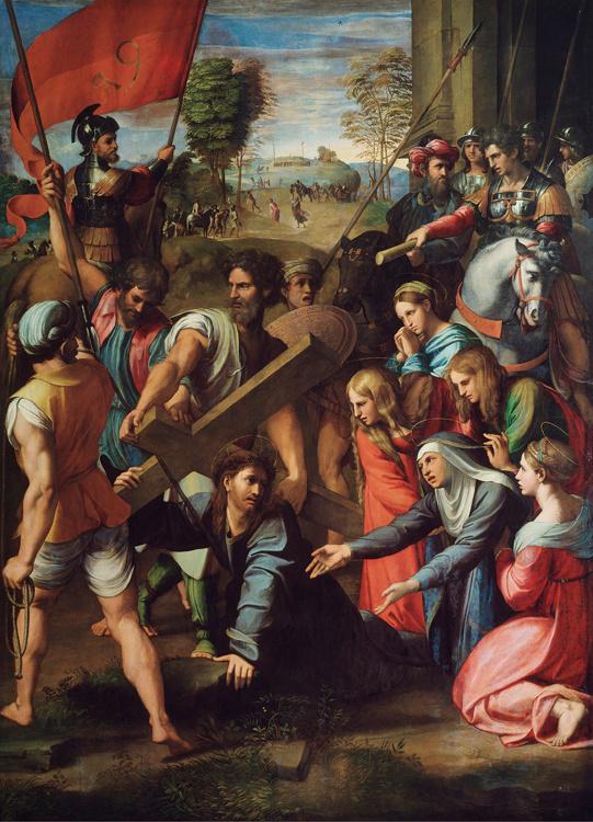 Christ on the Road to Calvary,Raphael,60x43cm