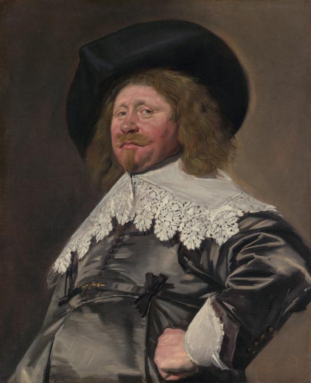 Claes Duyst van Voorhout,Frans Hals,50x40cm