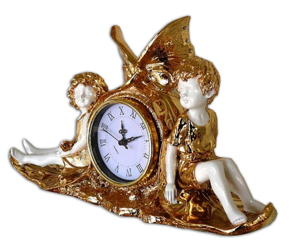 Clock with angels 38x22x11 cm