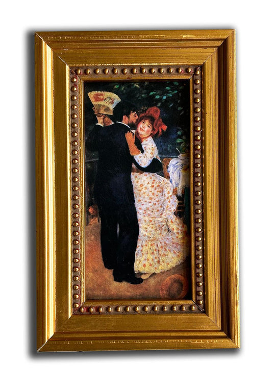 County dance of Pierre-Auguste Renoir, whole size 12x18 cm