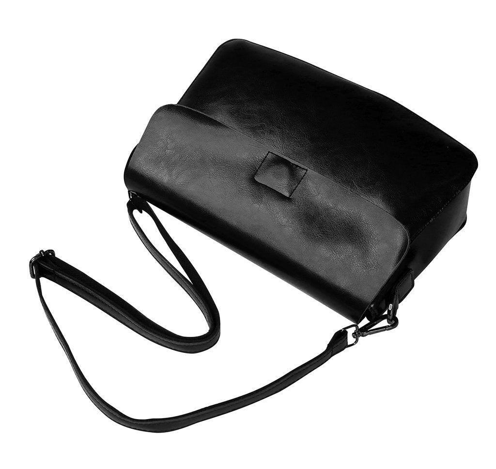 Cow leather shoulder bag or cross-body bag K8605S