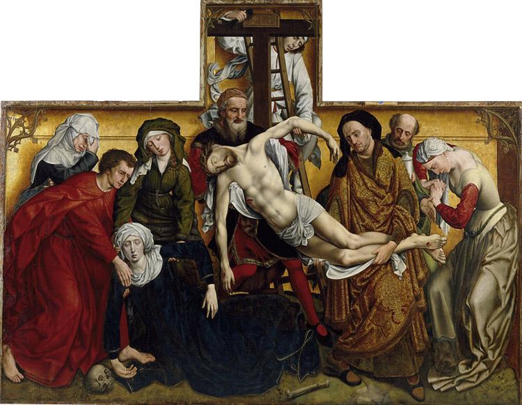 Deposition,Roger Van Der Weyden,50x40cm