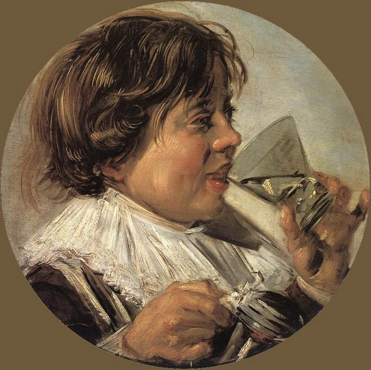 Drinking Boy (Taste),Frans Hals,50x50cm