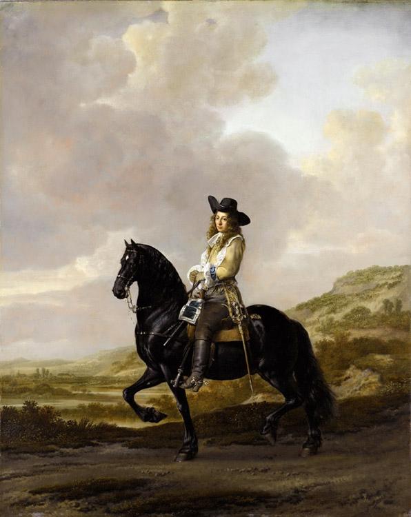 Equestrian Portrait of Pieter Schout,Thomas De Keyser,50x40cm