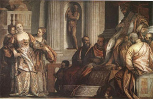 Esther before Ahasuerus, VERONESE Paolo Caliari