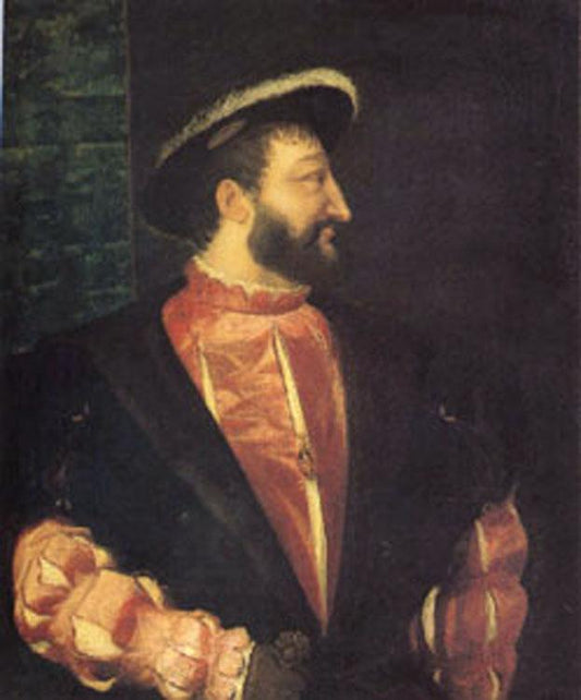 Francois I King of France, Titian, 60x50 cm