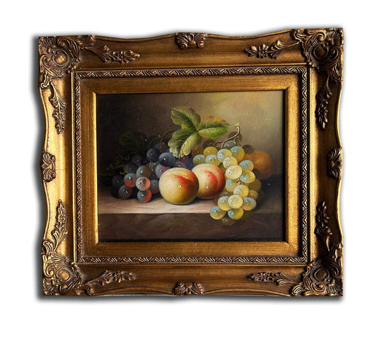Fruits, hand-painted 34x39 cm eller 14x16 ins