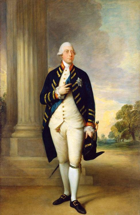 George III,Thomas Gainsborough,60x40cm