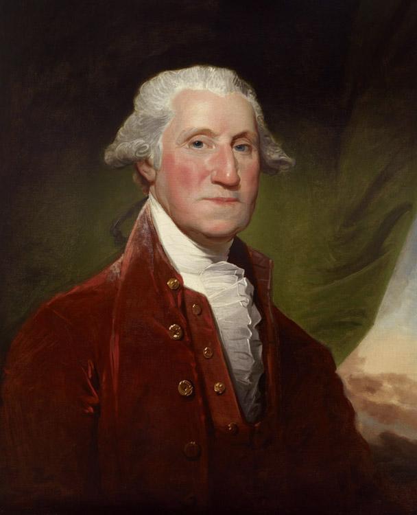 George Washington,Gilbert Stuart,50x40cm