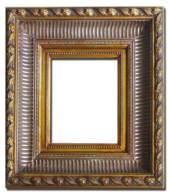 Golden frame, inner size 50x40 cm