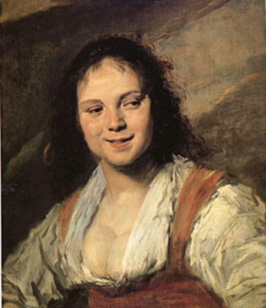 Gypsy Girl,Frans Hals,60x50cm