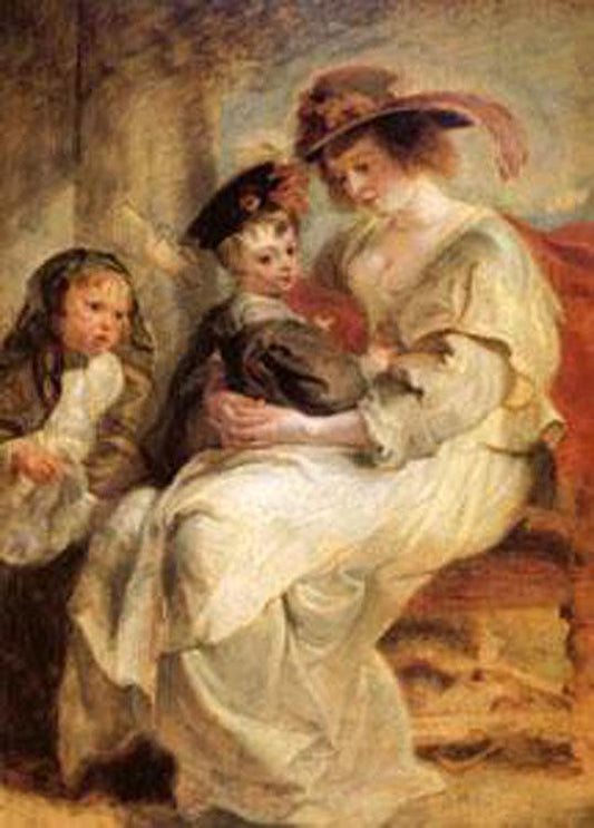 Helene Fourment and Her Children,Claire-Jeanne,Peter Paul Rubens