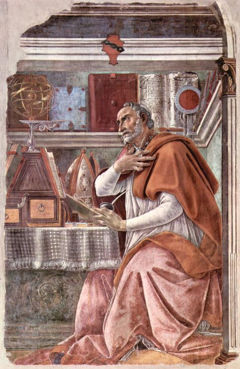 Hl.Augustinus,Sandro Botticelli,60x40cm