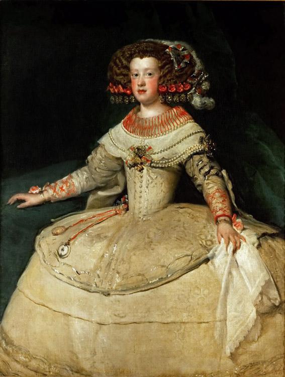 Infanta Maria Teresa,Diego Velazquez,50x40cm