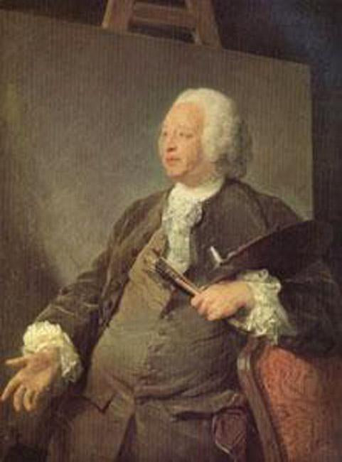 Jean-Baptiste Oudry Painter,PERRONNEAU Jean-Baptiste,50x40cm