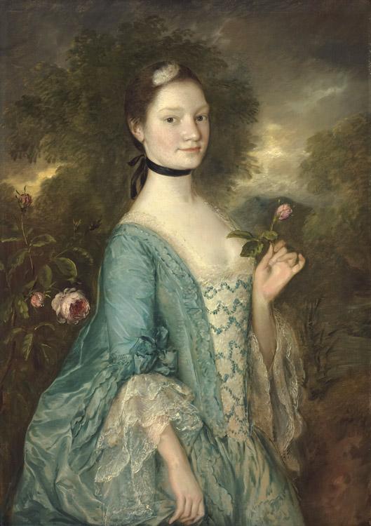 Lady innes,Thomas Gainsborough,60x40cm