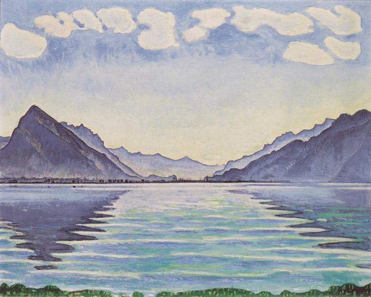 Lake Thun,Ferdinand Hodler,50x40cm