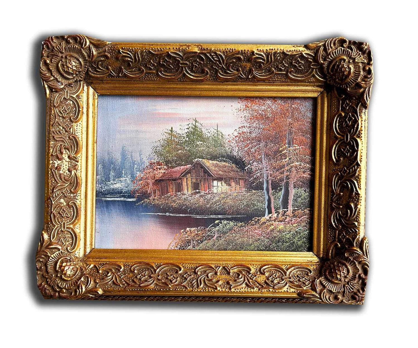 Landscape, hand-painted 20x25 cm eller 8x10 ins