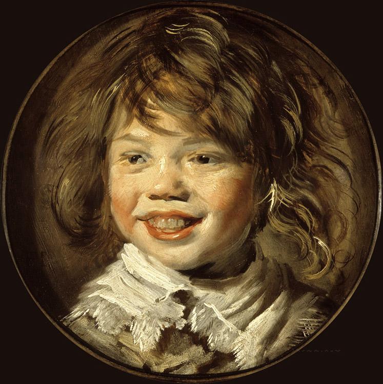 Laughing Child,Frans Hals,50x50cm