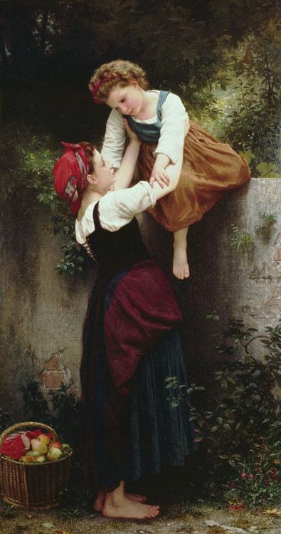 Little Marauders,Adolphe William Bouguereau,80x40cm