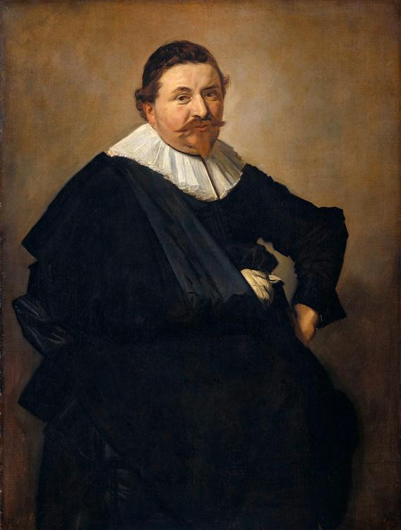 Lucas de Clercq,Frans Hals,50x40cm