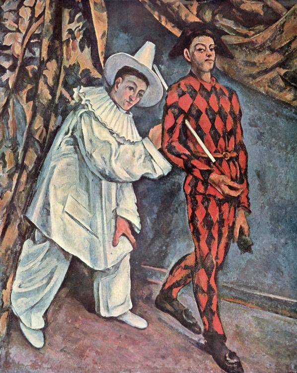 Mardi Gras,Paul Cezanne,50x40cm