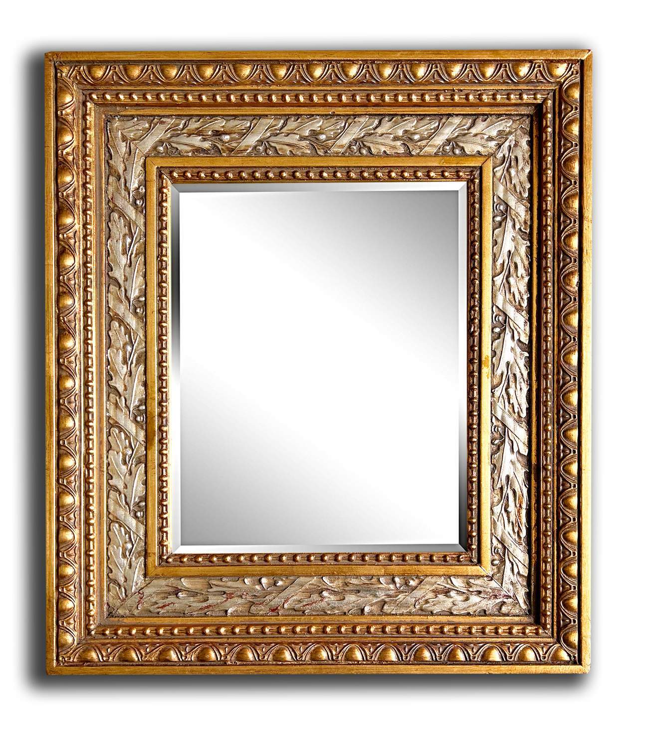 Mirror 20x25 cm or 8x10 ins, wooden photo frame