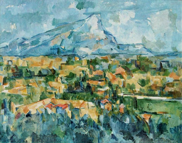 Mont Sainte-Victoire,Paul Cezanne,50x40cm