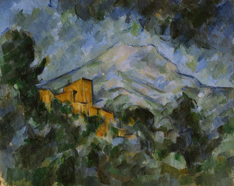Mont Sainte-Victoire and Chateau Noir,Paul Cezanne,50x40cm