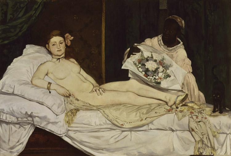 Olympia,Edouard Manet,60x40cm