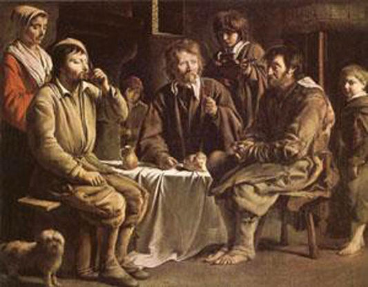 Peasant Meal,Louis Le Nain,50x40cm