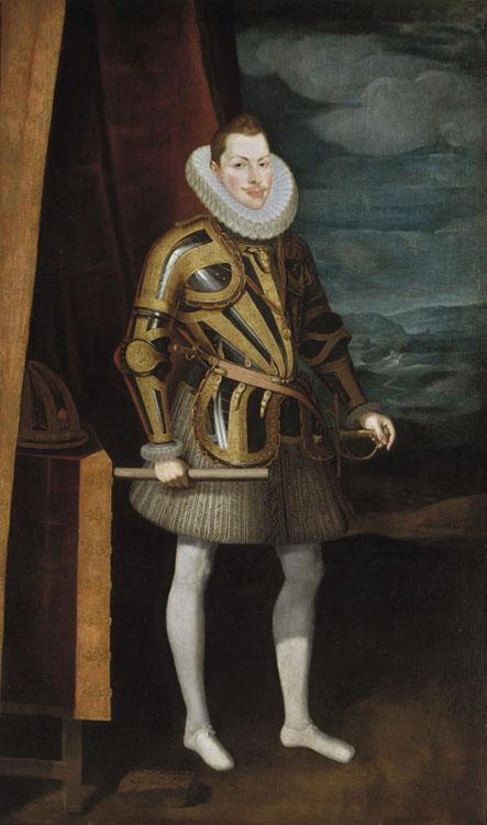 Philip III,Juan Pantoja de la Cruz,60x40cm