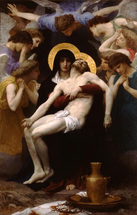 Pieta,Adolphe William Bouguereau,60x40cm