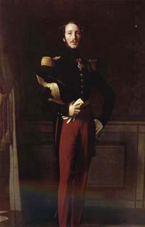 Portrait of Duke Ferdinand-Philippe of Orl,Jean Ingres